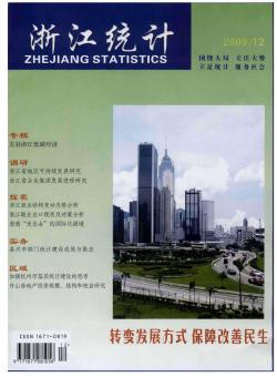 浙江统计期刊